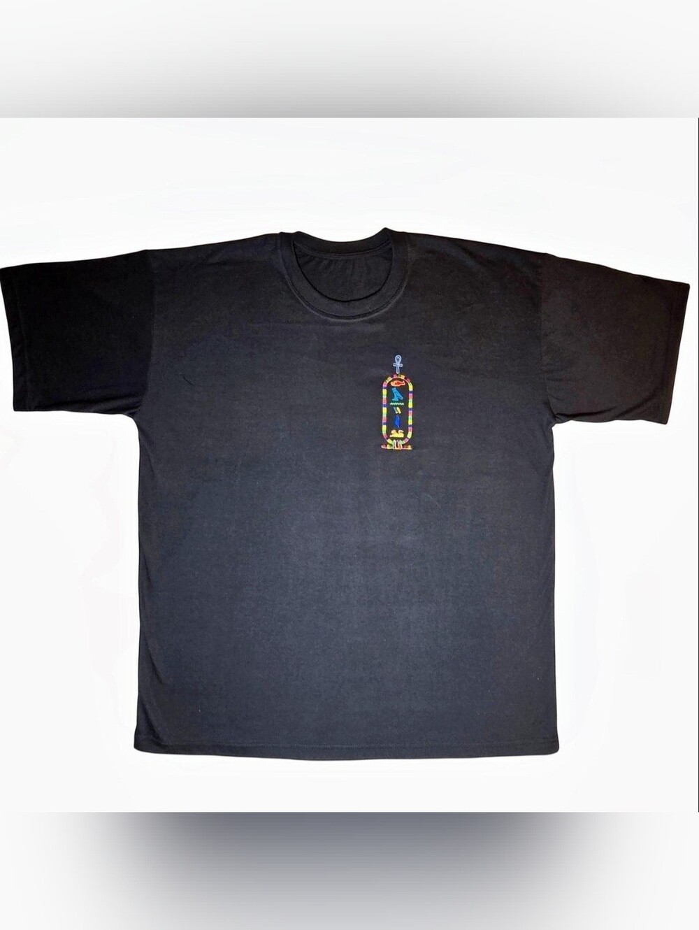 Vintage Black Egypt T-Shirt 100% Egyptian Cotton Made In Egypt Size 2X